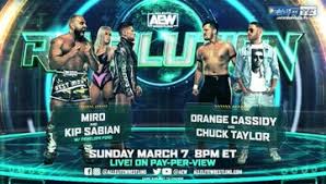 Home articles aew revolution review. Tag Team Match Casino Battle Royale Added To Aew Revolution