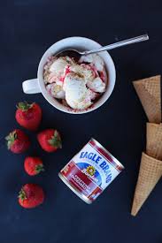 Quick to make and no ice cream machine needed! Strawberry Cheesecake Ice Cream Everyday Reading