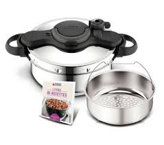 Accessoires Et Pieces Detachees Clipsominut Duo Gourmet Cocotte Minute 5 L Inox Induction P4665400 Seb