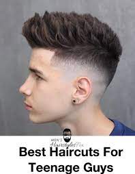 33 Cooler Than Ever Haircuts For Teenage Guys Men S Hairstyles Teenage Haircuts Teenage Boy Hairstyles Mens Haircuts Fade