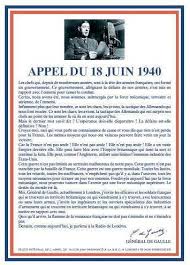 Ce gouvernement, alléguant la défaite de nos. Un Certain 18 Juin 1940 Le Blog De Pierre