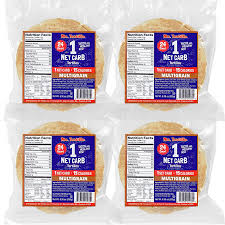 Under 20 to 50 grams of carbohydrates per day: Mr Tortilla 1 Net Carb Tortillas 96 Tortillas Keto Vegan Kosher Multigrain Amazon Com Grocery Gourmet Food
