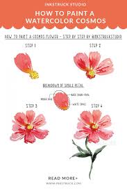 Jan 25, 2008 · r/art: How To Paint A Watercolor Cosmos Flower Inkstruck Studio