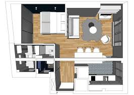 Le Plan 3d De L Appartement Apres Travaux Appartement Paris Amenagement Appartement Plan Appartement