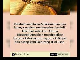 Bulan ramadhan penuh dengan keberkatan dan menjanjikan ganjaran pahala yang berganda. Keutamaan Membaca Al Qur An Setiap Hari Youtube