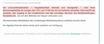 It was first identified in december 2019 in wuhan,. Studierendenrat Der Universitat Heidelberg Update Zu Covid 19 7 Ub Nun Doch Zu