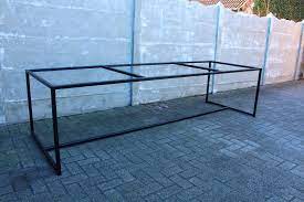 metalen frame tafel model ii metalen frames zonder blad handgemaakte meubelen arthurrosalie be sala de jantar moveis casa moderna