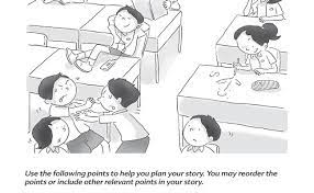 Picture composition provides guidance and practice for learners on picture composition writing to develop writing and language skills. Picture Composition 6 India Cute766