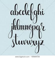The humble script à € by letterfreshstudio. Handwritten Brush Style Modern Calligraphy Cursive Font Calligraphy Alphabet Cute Calligraphy Letters Isolated Letters For Postcard Or Poster Decorative Graphic Design Poster Id 105668726