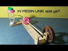 Cara Membuat Mesin Unik Mini Sederhana Dari Barang Bekas Youtube Mesin Youtuber Alat