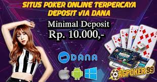 Situs Poker Online Terpercaya Minimal Deposit 10rb Via Dana Di 2021 Poker Full House Kartu