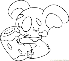 His facebook page (that acerola made for him) is filled with game. Komala Pokemon Sun And Moon Coloring Page For Kids Free Pokemon Sun And Moon Printable Coloring Pages Online For Kids Coloringpages101 Com Coloring Pages For Kids