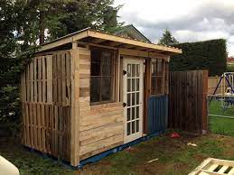 We've seen lots of crafty projects over the years that have originated from shipping pallets including everything from planter boxes to lawn furniture. Pallet Cabins