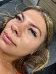 Located in Uptown Greenwood 📍 Offering individual eyelash extensions,  dermaplaning, chemical peels, 1 hour customized facials including massage,  and brow wax & tints