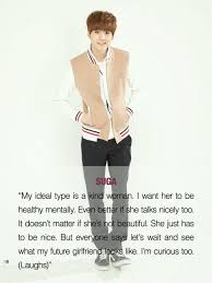 Wow I Would Say Exactly The Same If Someone Asked Me About My Ideal Type Future Girlfriend Bts Yoongi Bts Facts