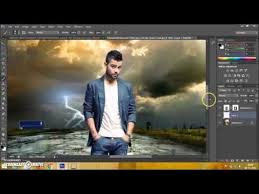 Photoshop Cs6 Manipulation Photo Effects Tutorial Change Background And Blending Youtube Photo Manipulation Photoshop Change Background Photoshop Cs6