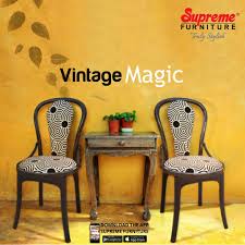 Vintage Look With Touch Of Supreme Magic Supremefurniture Pearlbrown Comfortzone Affordableprice Buynow Supreme Furniture Plastic Furniture Molded Chair