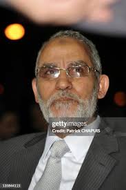 Waiting room with pictures of the leaders in the headquarters of... News  Photo