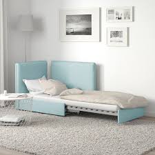 Vallentuna Sleeper Module With Backrests Hillared Light Blue Ikea Vallentuna Ikea Small Spaces Ikea