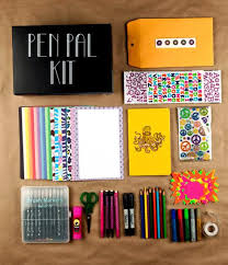 Pen Pal Kit With Free Printables Pen Pal Kit Snail Mail Pen Pals Penpal