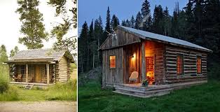 Small log cabins are the most popular log cabin kits with a typical size less than 1,100 square foot. Goodshomedesign