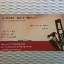 Profile for Elder's home repair and construction services.