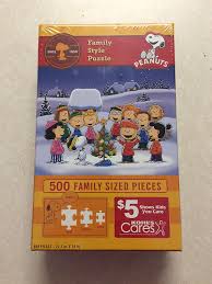 Puzzle together multiplayer jigsaw puzzles with voice chat! Amazon Com Kohl S Cares Peanuts 500 Pc Family Stylejigsaw Puzzle By Kck Toys Games