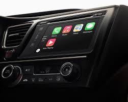 Apple Introduces Carplay An Integrated Ios Infotainment System For Iphone Apple Car Play Carplay Iphone Car Accessories
