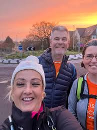 everyone 24/11 Woo bloody hoo 🎊🎉 We have covered 24 miles today 🥰 How  fantastic is that. 🤩🥰😻💞 Thank you so so much Lesley Clarke & 🐱Piper,  Valerie Ward, Hannah Davidson ,