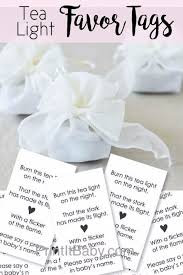 I have created several baby shower favor tag printables that you can print from home and attach to your favors! 35 Ideas Baby Shower Games Free Printables Favor Tags