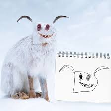 Dad Continues To Recreate Son S Drawings Into Hilarious Real Life Counterparts Drawing For Kids Animals For Kids Drawings