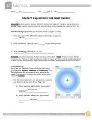 The 12 is the number of protons + neutrons. Neo Elementbuilderse Docx Name Neo Date April 21st 2020 Student Exploration Element Builder Vocabulary Atom Atomic Number Electron Electron Dot Course Hero