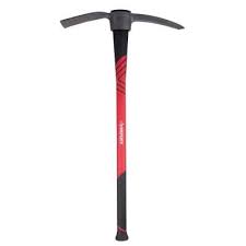 I have a good chopping axe, but everyone said that the cutter mattock was the best tool to use. Husky 5 Lb Pick Mattock With 36 In Fiberglass Handle 34213 The Home Depot Pick Mattock Fiberglass Husky