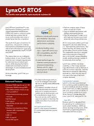 Image result for Computers Software Operating Systems Realtime LynxOS