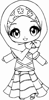 On each of the following pages, you will find an image of one famous work of art. Islamic Coloring Activities Unique Coloring Pages Coloring Muslim Girl Best Items Meriwer Coloring Coloring Home