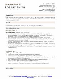 Consultant resume example ✓ complete guide ✓ create a perfect resume in 5 minutes using our resume examples & templates. Hr Consultant Resume Pdf April 2021
