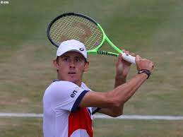 Alex de minaur has been on song on grass this year. Ubdsgktdhyp43m