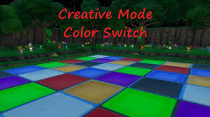 Check out the video below to see how our tool is used. Fortnite Creative Mode Color Switch Youtube