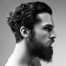 Mens Brown Curly Hair Slicked Back Wavy Hair Men Mens Hairstyles Medium Thick Hair Styles