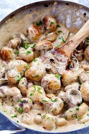 Cremige Knoblauch Parmesan Pilze Rezepte Essen Rezepte Gesunde Rezepte