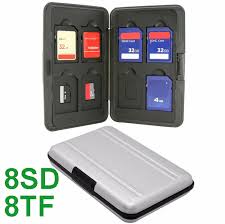 Data transfer speeds in a similar fashion are higher than sdhc cards but so are the prices. China Aluminum Silver 8 Slots For Sd Sdhc Sdxc 8 Slots For Micro Sd Micro Sd Card Holder Sdxc Storage Holder Memory Card Case China Memory Card Case And Aluminum