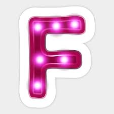 See more ideas about letter f, lettering alphabet, alphabet. Alphabet Letter Neon F Alphabet Letter Autocollant Teepublic Fr