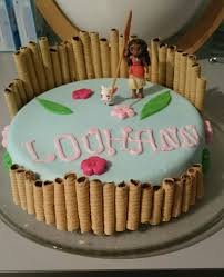 Un tuto vidéo en prime, pour faire un gateau facile. Cake Design Vaiana Pour L Anniversaire De Ma Fille Blog Zodio