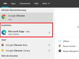 Pick one, and set as default. Microsoft Edge Browser In Der Suchfunktion Von Windows 10 Beworben Winfuture De