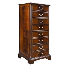 Two of the four drawers of this tall file cabinet come with a locking feature with keys. Tall File Cabinet Niagara Furniture Mahogany File Cabinet