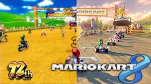 Mario Kart 8 Wii Vs Wii U Comparison Moo Moo Meadows Youtube