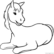 For boys and girls, kids and adults, teenagers … Horse Coloring Pages Coloringall
