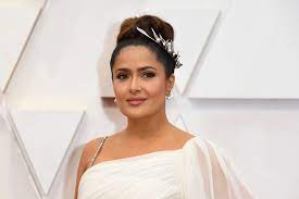 Salma hayek at the vanity fair oscar party 2020 before her hospital dash (ap) salma hayek has revealed she missed the oscars afterparties due to an emergency dash to hospital. Salma Hayek S Oscars 20 Red Carpet Heels Are 6 Inches Higher Than You Footwear News