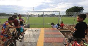 Lapangan Bola Community Center Penyerahan Tunggu Proyek Tahap Kedua Tangerang Ekspres