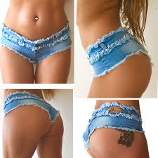 'that goddamned little hot pants!' he shouted. B Cute String Hotpants Micro Sexy Hot Pants Low Waist Mini Tanga Jeans Bikini Ebay